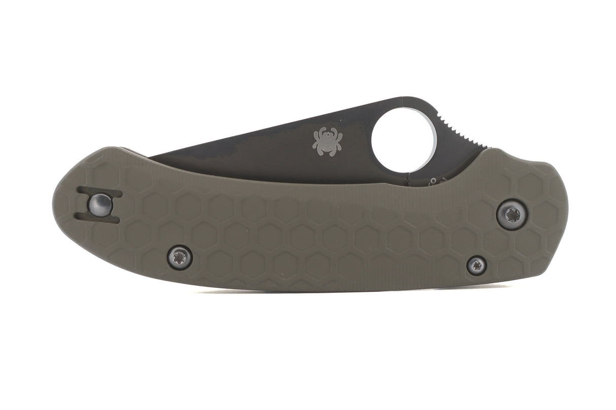 Spyderco Para 3 LW Reverse Hex in Magpul OD Green Color