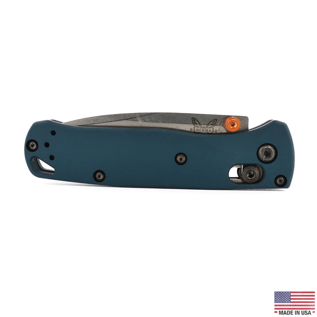 Aimfront Benchmade Mini Bugout Scale — Slate Blue Anodize product photo 1