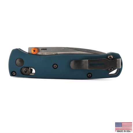 Aimfront Benchmade Mini Bugout Scale — Slate Blue Anodize product photo 4