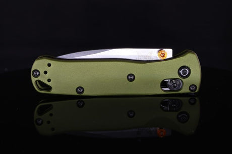 BENCHMADE MINI BUGOUT SCALES Anodized