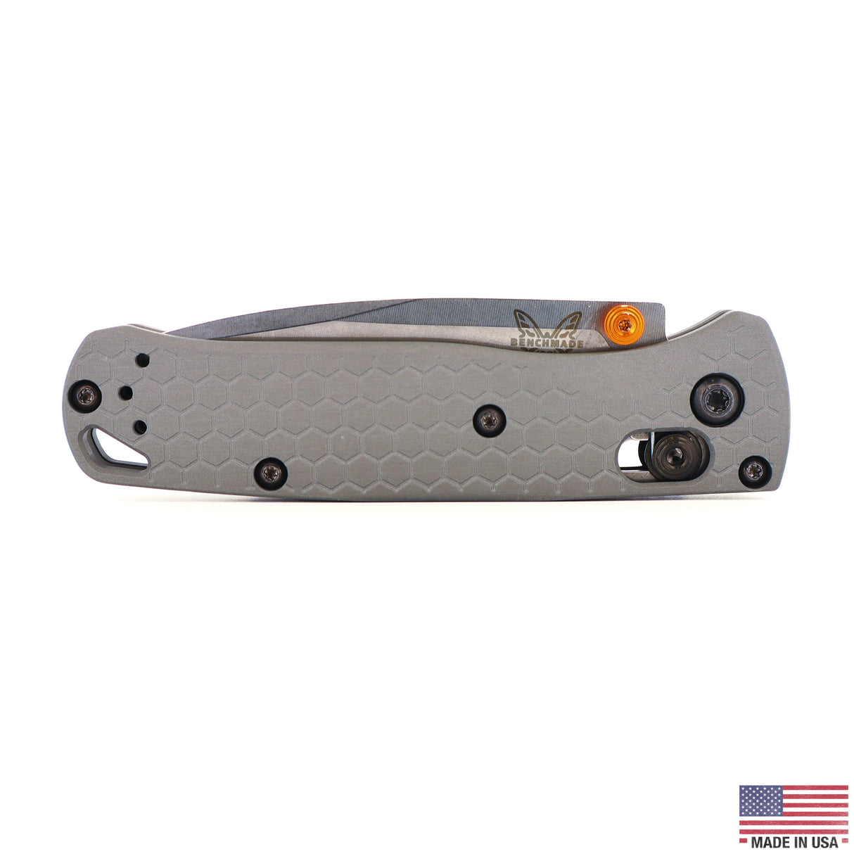 Benchmade Mini Bugout Sales Honeycomb in Stone Gray