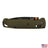 Benchmade Bugout Flow Path in Olive Drab Color