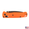 Benchmade Bugout Flow Path in Hunter Orange Color