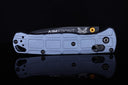 Benchmade Bugout 535 aluminum scale, Steel Grey Rectangle — original pattern