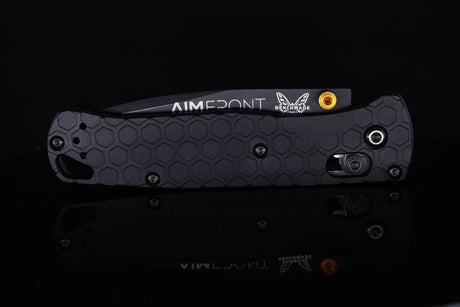 BENCHMADE BUGOUT SCALES Anodized