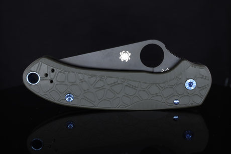 SPYDERCO PARA 3 SCALES Cerakoted