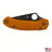 Spyderco Para 3 LW aluminum scale, Type III hardcoat anodize in Burnt Coyote, Flow Path pattern