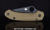 SPYDERCO PARA 3 LIGHTWEIGHT SCALES Cerakoted