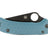 Spyderco Para 3 LW Reverse Hex in Civil Defense Blue Color