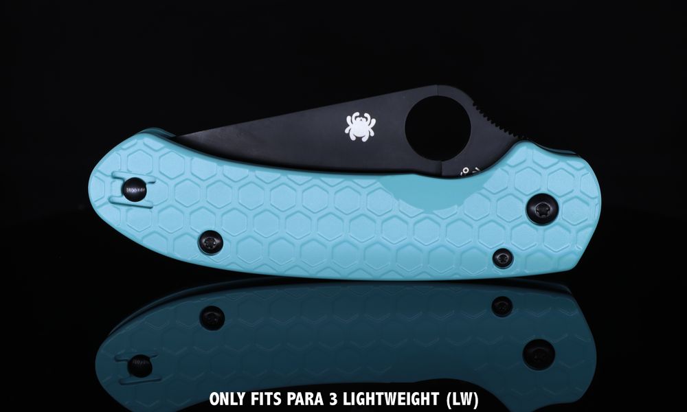 SPYDERCO PARA 3 LIGHTWEIGHT SCALES Cerakoted