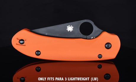 SPYDERCO PARA 3 LIGHTWEIGHT SCALES Cerakoted