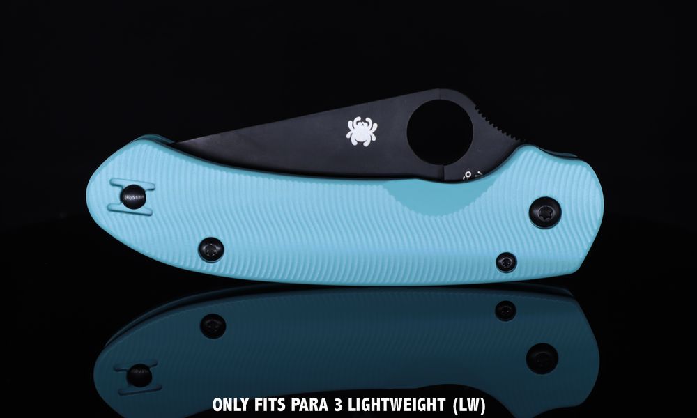 SPYDERCO PARA 3 LIGHTWEIGHT SCALES Cerakoted