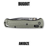 BENCHMADE BUGOUT SCALES Anodized