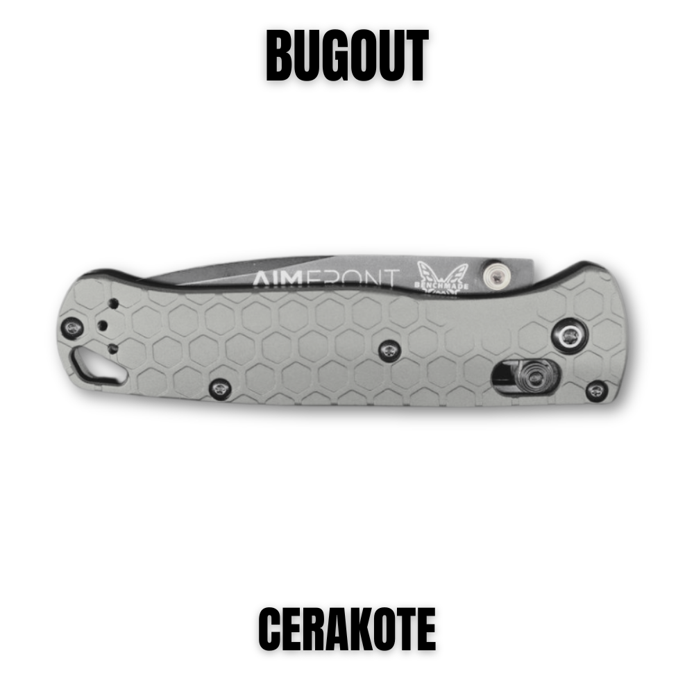 BENCHMADE BUGOUT SCALES Cerakoted