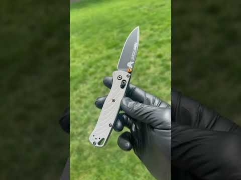 Benchmade Bugout Scale — Stone Gray Anodize