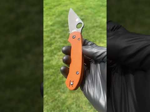 Spyderco Para 3 LW Scale — Burnt Coyote Anodize