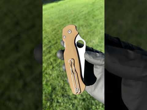 Spyderco Para 2 LW Scale — Burnt Bronze Cerakote